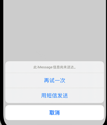 彬村山华侨农场apple维修iPhone上无法正常发送iMessage信息